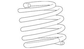 Ar3z-5310-a Ford Genuine Coil Spring