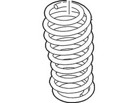 Ar3z-5560-g Ford Genuine Coil Spring