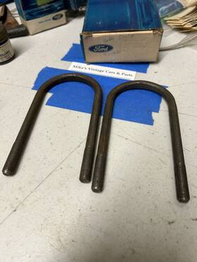 C0dd-5705-a Ford Nos Oem Falcon Rear Leaf Spring U-bolts 1960-1963