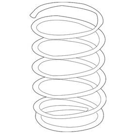 Ct4z-5310-a Ford Genuine Coil Spring
