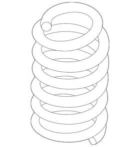 Db5z-5560-c Ford Genuine Coil Spring