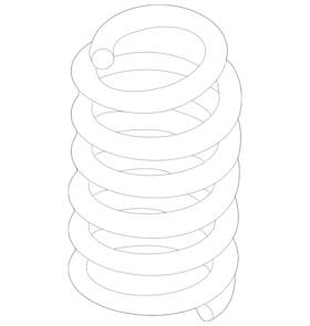 Db5z-5560-f Ford Genuine Coil Spring Db5z-5560-f Ford Genuine Coil Spring