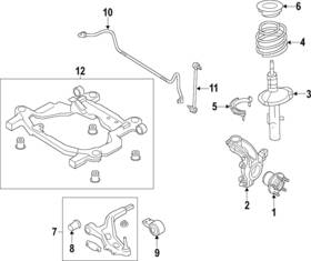De9z-5310-f Ford Genuine Coil Spring