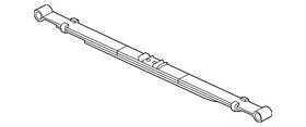 Dl3z-5560-g Ford Genuine Leaf Spring