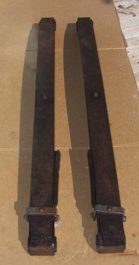 E0ta-abb Ford 80 - 97 Obs F250 F350 4x4 Front Axle Leaf Spring Assemblies Pair 1.45 Inch Oem