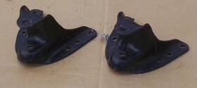 E5ta-5785-aa Ford 87 - 96 F250 F350 Rear Axle Leaf Spring Front Mounting Brackets Pair Oem