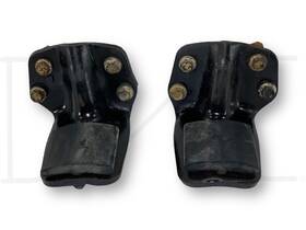 F81a5700-ba Ford 99-16 F250 F350 Lh Rh Rear Auxiliary Leaf Spring Brackets Bracket Set