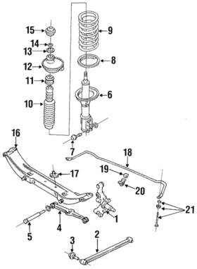 Focz-5560-a Ford Genuine Coil Spring