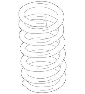 Jr3z-5560-f Ford Genuine 2015-2023 Mustang - Coil Spring