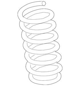 Kb3z-5310-b Ford Genuine Coil Spring