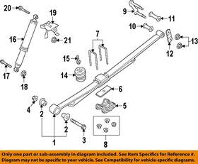 Jb3z5781a Ford Oem 19-23 Ranger Suspension Components-spring Front Bushing
