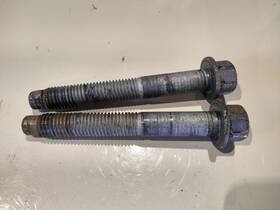 W706828-s426 Ford Rear Leaf Spring Front Mounting Bolt Set Of 2 05-07 Super Duty