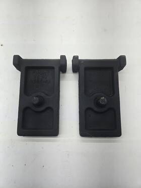 Yc35-5594-aa Ford 99 To 07 F250 F350 Pair Rear Auxiliary Leaf Spring U-bolt Spacers