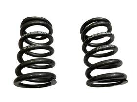 Fa-152-100 Fortune Auto Premium Chrome Silicon Springs 10k Spring Rate / 6 Inch Tall 2.5 Id