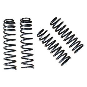 Fo-j102r25 Freedom Off-road Fo-j102f25 For Jeep Wrangler 97-06 2.5 Inch X Front And Rear Lifted Coil Springs