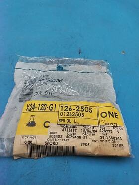 1262505 General Motors 7 Engine Oil Pressure Springs Gm Qnty