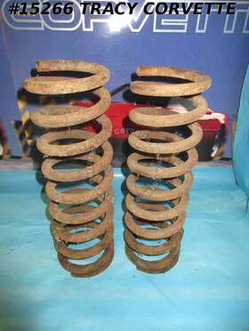 3756540 General Motors 1953-1962 Corvette Coil Springs Gm Standard Suspension Pair Originals