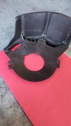 A1643280504 Genuine Mercedes For 2006-2012 Coil Spring Cover Plate Rear Left Dr. Side