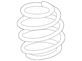 4040a690 Genuine Mitsubishi Spring