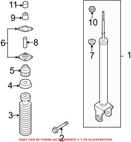 55240ja00a Genuine Oem Coil Spring Damper For Nissan
