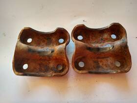 15712447 Gm Oem Leaf Spring U Bolt Retainer Plate 99-06 Silverado Sierra 03-14 Express 1500