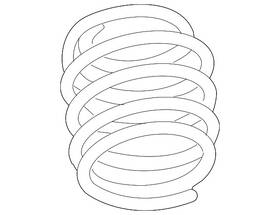 15829635 Gm Genuine Coil Spring