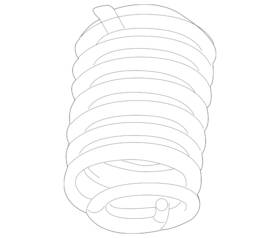 15948006 Gm Genuine Coil Spring