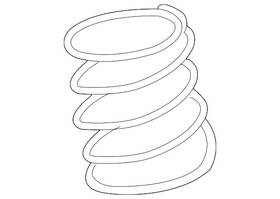 Gm 19184395 Genuine Coil Spring