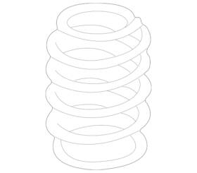 22132425 Gm Genuine Coil Spring