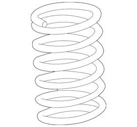 22672552 Gm Genuine Coil Spring