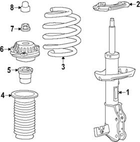 26533745 Gm Genuine F Spring