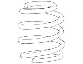 42477245 Gm Genuine Front Coil Spring