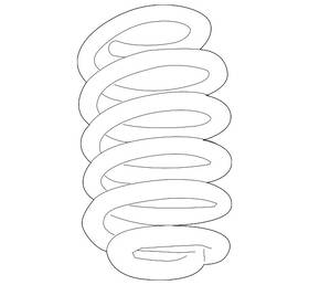 42757298 Gm Genuine F Spring