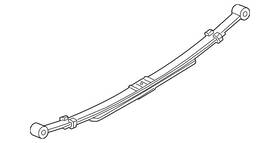 85708170 Gm Genuine Leaf Spring