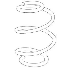 84377782 Gm Genuine Parts Front Coil Spring