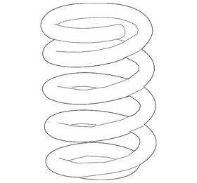 84475064 Gm Genuine Parts Front Coil Spring