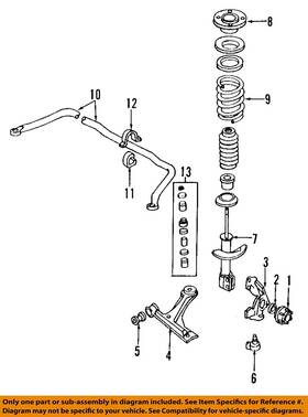 22697254 Gm Oem 03-05 Cavalier Front Suspension Components-spring