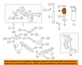 84237940 Gm Oem 18-20 Envision Rear Suspension Components-spring