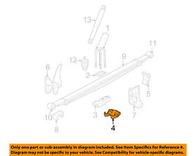 25761309 Gm Oem Rear Suspension-u-bolt Plate