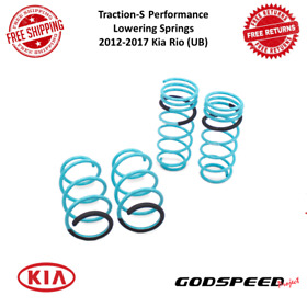 Ls-ts-ka-0005-a Godspeed Project Traction-s Performance Lowering Spring Fits 12-17 Kia Rio Ub
