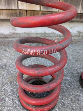29583 H&r Sport Lowering Springs For 90-97 Bmw 840i/ci 850i/ci E31 1.25 Inch F/1.0