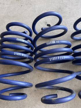 51890-2 H&r 2012-2015 Honda Civic Dx Si Ex Lx Hf Hybrid Sedan Lowering Sport Springs