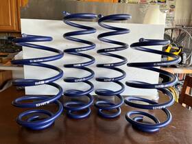 52107 H&r Raising Lift Front And Rear Springs Kit For 1997-2006 Jeep Wrangler Tj