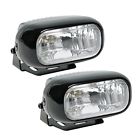 H71010331 Hella Optilux Rectangular Clear Halogen Fog Lamp Kit 760687881865