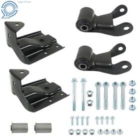 Hp58992 Happy19star Rearward Leaf Spring Shackle And Bracket Hanger Set Fit For Chevy Gmc Pickup Truck