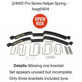61614 Hellwig Products Helper Spring Kit Fits 17-20 Sprinter 2500/3500 2wd 4wd 2500lb L