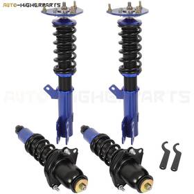 13331569 Higher-autoparts Coilovers Suspension Set Adj.height Strut Shocks For 2000-06 Toyota Celica