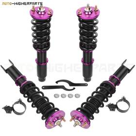 13331609 Higher-autoparts Coilovers For 1993-2000 Honda Civic Suspension Set Adjustable Struts Shocks