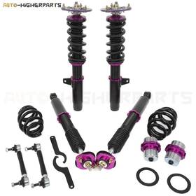 13331613 Higher-autoparts Coilover Suspension Set Adj. Height Shocks For 1998-2000 Bmw 328i 2.8l 323i 2.5l