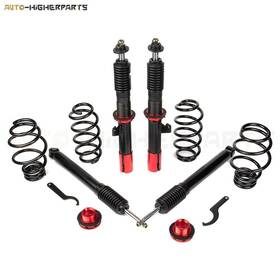 13331616 Higher-autoparts Coilovers For 2011-2016 Volkswagen Jetta Struts Spring Kits Adj Height